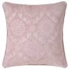 LOLAHOME Coussin Arabesque Jacquard Rose 45x45 Cm