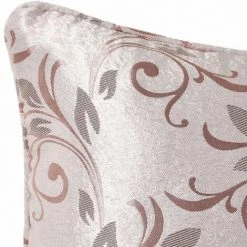 LOLAHOME Coussin Fleurs Jacquard Beige 45x45 Cm 5 LOLAHOME Coussin Fleurs Jacquard Beige 45x45 Cm -France Coussin et housse de coussin Soldes Boutique 45801338 3