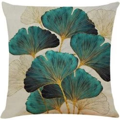 BRIDAY Vintage Housses De Coussin, Vert Housse Coussin Taie D'oreiller En Tissu De Lin Canapé-lit Pillow Covers Cuhion Cover -France Coussin et housse de coussin Soldes Boutique 45873943 4