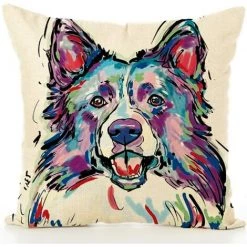 BRIDAY Taie D'oreiller Housse De Coussin Housse D'oreiller DéCoration Pour La Maison Coussin DéCoratif (modèle 14, Lot De 1)