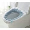 Lot De 1 Coussins Macaron Universels Imperméables Pour Siège De Toilette Avec Boucle De Suspension-Doux Et Chaud-Lavables