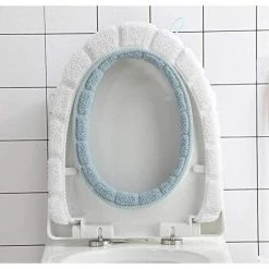 Lot De 1 Coussins Macaron Universels Imperméables Pour Siège De Toilette Avec Boucle De Suspension-Doux Et Chaud-Lavables -France Coussin et housse de coussin Soldes Boutique 45883814 5