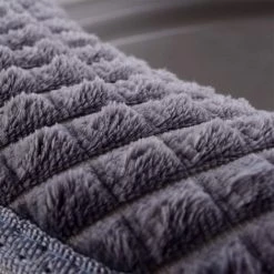 Coussin Toilette, Macaron Toilettes Couvre-siège, Tissu En Peluche, Conception De Fermeture À Glissière, Convient À Toutes Sortes De Toilettes, Épaisses Et Chaudes Gris -France Coussin et housse de coussin Soldes Boutique 45884053 3