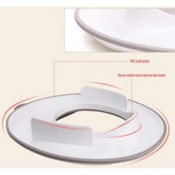 Siège De Toilettes Enfants,Macaron Réducteur De Toilette Rehausseur WC Enfant,Siège D'entraînement De Toilette Pot Taille Bébé Anneau De Toilette Pour Enfant -France Coussin et housse de coussin Soldes Boutique 45884183 3