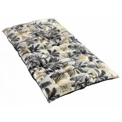Paris Prix - Matelas De Sol Imprimé "karaba" 60x120cm Noir