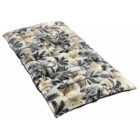 Paris Prix - Matelas De Sol Imprimé "karaba" 60x120cm Noir 1 Paris Prix - Matelas De Sol Imprimé "karaba" 60x120cm Noir