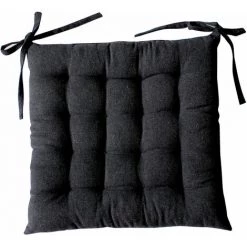 ENJOY HOME Assise Matelassée 38 X 38 X 3 Cm DUNE Coton Recyclé - GRIS FONCE 7 ENJOY HOME Assise Matelassée 38 X 38 X 3 Cm DUNE Coton Recyclé - GRIS FONCE -France Coussin et housse de coussin Soldes Boutique 46174626 3