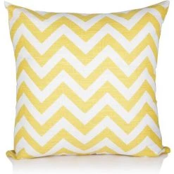 TINOR Ensemble De 4 Housses De Coussin Carré Double Face, 45 Cm Longueur X 45 Cm Largeur, Jaune -France Coussin et housse de coussin Soldes Boutique 46256553 3