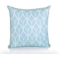 TINOR Ensemble De 4 Housses De Coussin Carré Double Face, 45 Cm Longueur X 45 Cm Largeur, Bleu -France Coussin et housse de coussin Soldes Boutique 46256581 3