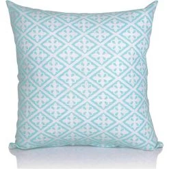 TINOR Ensemble De 4 Housses De Coussin Carré Double Face, 45 Cm Longueur X 45 Cm Largeur, Bleu -France Coussin et housse de coussin Soldes Boutique 46256581 4