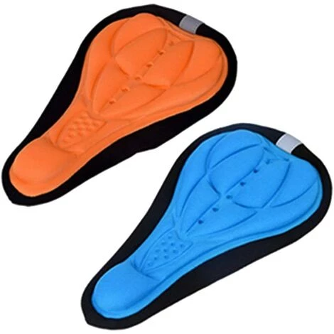 BEARSU Vélo Selle Housse, Housses De Coussin De Vélo, Épaissir La Housse De Selle Housse De Selle De Vélo En Gel 3D Souple Accessoires D'équipement De Vélo Pour Hommes Femmes 1 BEARSU Vélo Selle Housse, Housses De Coussin De Vélo, Épaissir La Housse De Selle Housse De Selle De Vélo En Gel 3D Souple Accessoires D'équipement De Vélo Pour Hommes Femmes