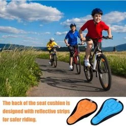 BEARSU Vélo Selle Housse, Housses De Coussin De Vélo, Épaissir La Housse De Selle Housse De Selle De Vélo En Gel 3D Souple Accessoires D'équipement De Vélo Pour Hommes Femmes 8 BEARSU Vélo Selle Housse, Housses De Coussin De Vélo, Épaissir La Housse De Selle Housse De Selle De Vélo En Gel 3D Souple Accessoires D'équipement De Vélo Pour Hommes Femmes -France Coussin et housse de coussin Soldes Boutique 46297337 4