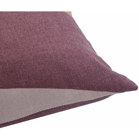 RIDEAUDISCOUNT Housse De Coussin 30 X 50 Cm Formes Géométriques Imprimé Orange - Orange 3 RIDEAUDISCOUNT Housse De Coussin 30 X 50 Cm Formes Géométriques Imprimé Orange - Orange – Image 3