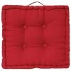 AUTRES Coussin De Sol - 40 X 40 X 8 Cm - Rouge
