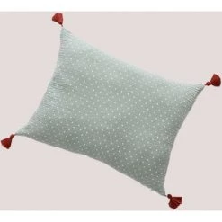 Coussin Rectangulaire En Coton (30x40 Cm) Danika SKLUM Coton - Céladon