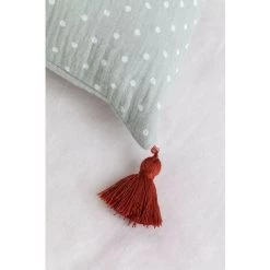 Coussin Rectangulaire En Coton (30x40 Cm) Danika SKLUM Coton - Céladon -France Coussin et housse de coussin Soldes Boutique 47663663 3