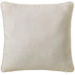 LOLAHOME Coussin Moderne Uni Blanc En Coton Et Polyester 45x45 Cm. Achat Minimum 2 Unités