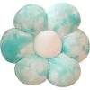 Coussin En Forme De Fleur Triomphe 30x30 Oreiller En Peluche Coussin De Sol Enfant Confortable Coussin De Chaise Plush Pillow Cushion Pour Home Décoratif (Bleu)