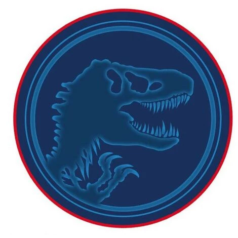 AYMAX Coussin Jurassic World Forme Ronde - Noir 1 AYMAX Coussin Jurassic World Forme Ronde - Noir