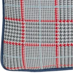 YESDEKO Coussin Motif écossais Gris Emy | 30 X 50 -France Coussin et housse de coussin Soldes Boutique 48159478 5