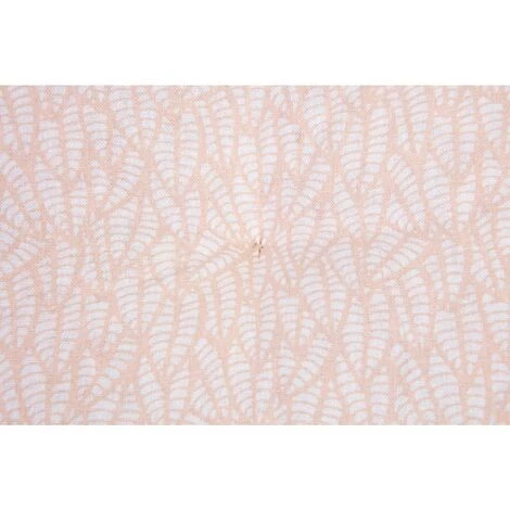 RIDEAUDISCOUNT Coussin De Sol 100% Coton 60 X 60 X 8 Cm Non Déhoussable Avec Poignée Et Surpiqûre Motif Feuillage Imprimé Rose - Rose 4 RIDEAUDISCOUNT Coussin De Sol 100% Coton 60 X 60 X 8 Cm Non Déhoussable Avec Poignée Et Surpiqûre Motif Feuillage Imprimé Rose - Rose – Image 4