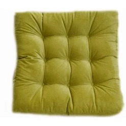 GroupM Tapis Futon Tatami En Velours Côtelé, Peluche épaississante Pour Agrandir Le Sol Coussin Baie Vitrée, Coussin Yoga Balcon Pour De Belles Fesses (velours Carré-vert)