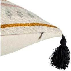 Housse De Coussin Rayure Perle 40 X 40 Cm Atmosphera - Multicolore 7 Housse De Coussin Rayure Perle 40 X 40 Cm Atmosphera - Multicolore -France Coussin et housse de coussin Soldes Boutique 49305222 3