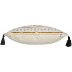 Housse De Coussin Rayure Perle 40 X 40 Cm Atmosphera - Multicolore 9 Housse De Coussin Rayure Perle 40 X 40 Cm Atmosphera - Multicolore -France Coussin et housse de coussin Soldes Boutique 49305222 5