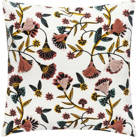 Housse De Coussin "gipsy" 40 X 40 Cm Atmosphera - Multicolore 1 Housse De Coussin "gipsy" 40 X 40 Cm Atmosphera - Multicolore