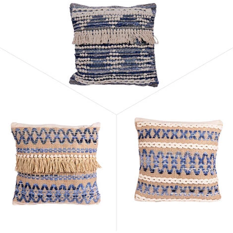 Table Passion - Coussin Déhoussable 45 X 45 Cm Fjord (1 Modèle Aléatoire) - Décoré 1 Table Passion - Coussin Déhoussable 45 X 45 Cm Fjord (1 Modèle Aléatoire) - Décoré