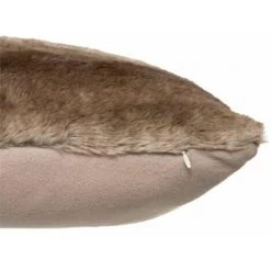 ATMOSPHERA, CRŽATEUR D'INTŽRIEUR Coussin Imitation Fourrure "Grizzli" 45x45cm Marron -France Coussin et housse de coussin Soldes Boutique 49750926 3