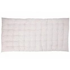 RIDEAUDISCOUNT Matelas De Sol Coussin Palette 100% Coton 120 X 60 X 5 Cm Avec Nouettes Motif Feuillage Imprimé Ecru - Ecru -France Coussin et housse de coussin Soldes Boutique 49917437 5