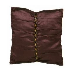 Premier Housewares 5001354 Coussin Zara Polyester Améthyste/Or 30 X 2 Cm