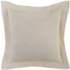 LOLAHOME Coussin Texturé Coton Et Polyester Beige 60x60 Cm