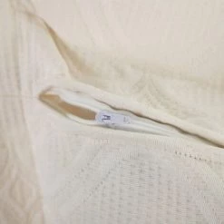 LOLAHOME Coussin Texturé Coton Et Polyester Beige 60x60 Cm 6 LOLAHOME Coussin Texturé Coton Et Polyester Beige 60x60 Cm -France Coussin et housse de coussin Soldes Boutique 50058229 3