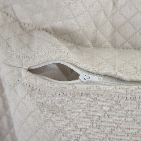 LOLAHOME Coussin Avec Losanges Marron En Coton Et Polyester 60x60 Cm 3 LOLAHOME Coussin Avec Losanges Marron En Coton Et Polyester 60x60 Cm – Image 3