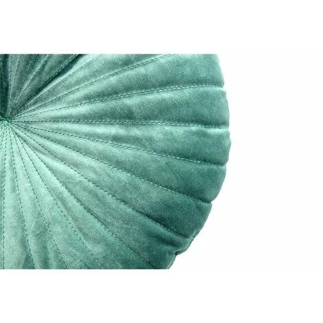RIDEAUDISCOUNT Coussin Coquille 43 Cm Non Déhoussable Velours Uni Vert - Vert 2 RIDEAUDISCOUNT Coussin Coquille 43 Cm Non Déhoussable Velours Uni Vert - Vert – Image 2