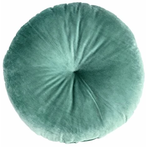 RIDEAUDISCOUNT Coussin Coquille 43 Cm Non Déhoussable Velours Uni Vert - Vert 4 RIDEAUDISCOUNT Coussin Coquille 43 Cm Non Déhoussable Velours Uni Vert - Vert – Image 4