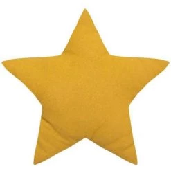 AUTRES Coussin Berlingot étoile - Ocre