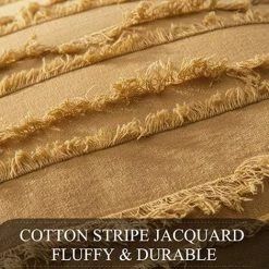 ZHUOXUAN Ensemble De 2 Housses De Coussin Décoratives En Lin Bohème à Rayures Jacquard Housses De Coussin Pour Noël Canapé Canapé Salon Chambre 45x45cm Blanc Ivoire -France Coussin et housse de coussin Soldes Boutique 51451157 4