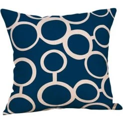 LITZEE Lot De 6 Housses De Coussin En Toile Imprimées, Oreillers Décoratives 45 X 45 Cm - Style Aléatoire -France Coussin et housse de coussin Soldes Boutique 51546387 2