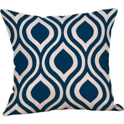 LITZEE Lot De 6 Housses De Coussin En Toile Imprimées, Oreillers Décoratives 45 X 45 Cm - Style Aléatoire -France Coussin et housse de coussin Soldes Boutique 51546387 4