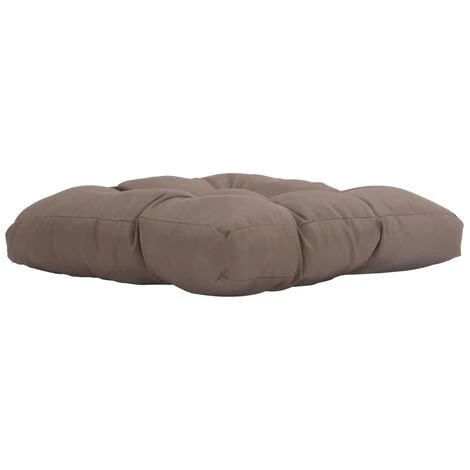 YOUTHUP Coussin De Siège De Jardin Taupe 50x50x10 Cm Tissu - Brun 3 YOUTHUP Coussin De Siège De Jardin Taupe 50x50x10 Cm Tissu - Brun – Image 3