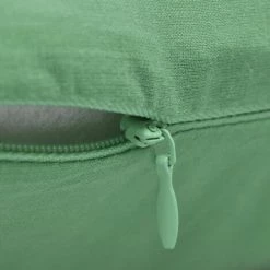 YOUTHUP Housses De Coussin 4 Pcs Coton Vert Pomme 80x80 Cm - Vert -France Coussin et housse de coussin Soldes Boutique 51875186 3