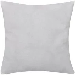 YOUTHUP Housses De Coussin Coton 4 Pcs Blanc 40x40 Cm - Blanc -France Coussin et housse de coussin Soldes Boutique 51875189 2
