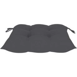YOUTHUP Coussins De Chaise 4 Pcs Anthracite 40x40x7 Cm Tissu - Anthracite -France Coussin et housse de coussin Soldes Boutique 51886126 4
