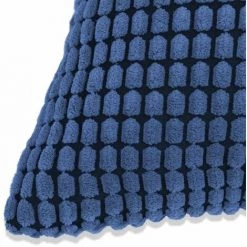 Topdeal Jeu De Coussin 2 Pcs Velours 45 X 45 Cm Bleu -France Coussin et housse de coussin Soldes Boutique 52080794 5