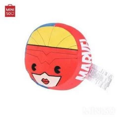 Coussin Miniso Captain Marvel Rouge - Rouge