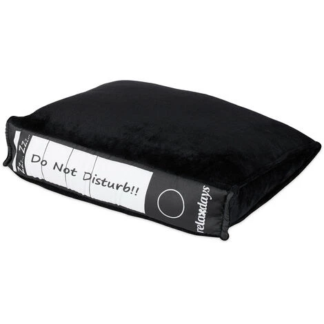 Relaxdays Coussin Bureau En Peluche, Oreiller De Travail, Sieste, Idée Cadeau, Farce Et Attrape, HxLxP 7 X 31 X 28 Cm 1 Relaxdays Coussin Bureau En Peluche, Oreiller De Travail, Sieste, Idée Cadeau, Farce Et Attrape, HxLxP 7 X 31 X 28 Cm