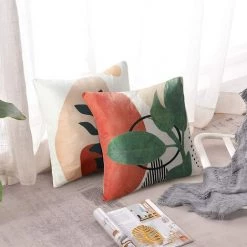 GUAZHUNIFR Lot De 4 Taie D'oreiller Décorative Housses De Coussin 45 X 45cm Guazhuni 9 GUAZHUNIFR Lot De 4 Taie D'oreiller Décorative Housses De Coussin 45 X 45cm Guazhuni -France Coussin et housse de coussin Soldes Boutique 52532026 5